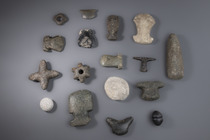 Ensemble de lames de hache en pierre, env. 7 au 15e siècle, Amérique du Sud, ID: 3052558 - 2/4