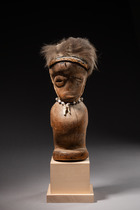 Power figure, D. R. Congo, Lega, Size: H: 30 cm (H: 11.8 inch), ID: 3052366 - 2/4