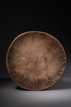 Round stool, Zambia, Tonga, Size: H: 22,5 cm D: 22 cm (H: 8.9 inch D: 8.7 inch), ID: 3052376 - 5/6