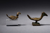 Nine goldweights, Ghana, Ashanti, Size: H: 0,8 cm -3 cm (H: 0.3 inch -1.2 inch), ID: 3052377 - 3/9