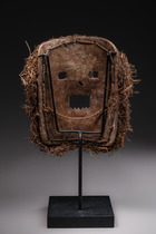 Anthropomorphic mask, D. R. Congo, Northeastern Congo, Ituri, Ndaaka, Size: H: 25 cm (H: 9.8 inch), ID: 3052372 - 2/4