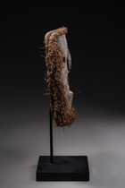 Anthropomorphic mask, D. R. Congo, Northeastern Congo, Ituri, Ndaaka, Size: H: 25 cm (H: 9.8 inch), ID: 3052372 - 4/4