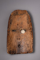 Anthropomorphe Maske, D. R. Kongo, Bakwa Luntu / Mbole, Größe: H: 28 cm (H: 11.0 inch), ID: 3052371 - 2/6
