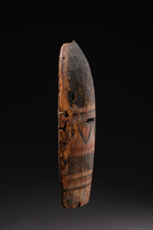 Anthropomorphe Maske, D. R. Kongo, Bakwa Luntu / Mbole, Größe: H: 28 cm (H: 11.0 inch), ID: 3052371 - 3/6