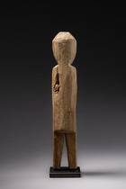 Esprit protecteur "kalgamu", Russie - Sibérie orientale - Rivière Amour inférieur, Ulchi, Taille: H: 19,5 cm (H: 7.7 inch), ID: 3052461 - 4/5