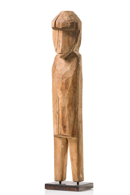Esprit protecteur "kalgamu", Russie - Sibérie orientale - Rivière Amour inférieur, Ulchi, Taille: H: 19,5 cm (H: 7.7 inch), ID: 3052461