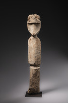 Figure d'un esprit "guérisseur", Russie - Sibérie orientale - Rivière Amour inférieur, Nanai, Taille: H: 53 cm (H: 20.9 inch), ID: 3052464 - 3/5