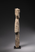 Figure d'un esprit "guérisseur", Russie - Sibérie orientale - Rivière Amour inférieur, Nanai, Taille: H: 53 cm (H: 20.9 inch), ID: 3052464 - 4/5