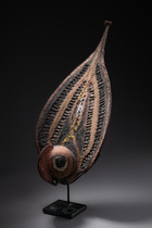 Yams-Maske "silgu", Papua-Neuguinea - Maprik, Größe: H: 45 cm (H: 17.7 inch), ID: 3052388 - 2/5