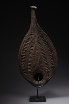 Yams-Maske "silgu", Papua-Neuguinea - Maprik, Größe: H: 45 cm (H: 17.7 inch), ID: 3052388 - 3/5