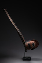 Yams-Maske "silgu", Papua-Neuguinea - Maprik, Größe: H: 45 cm (H: 17.7 inch), ID: 3052388 - 4/5