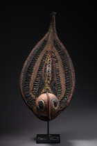 Yams-Maske "silgu", Papua-Neuguinea - Maprik, Größe: H: 45 cm (H: 17.7 inch), ID: 3052388 - 5/5