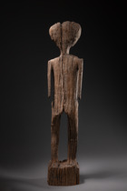 Figure funéraire féminine, Madagascar, Sakalava, Taille: H: 68,5 cm (H: 27.0 inch), ID: 3052647 - 4/5
