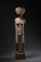 Figure funéraire féminine, Madagascar, Sakalava, Taille: H: 68,5 cm (H: 27.0 inch), ID: 3052647 - 5/5