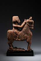 Figure de cavalier, Népal, Taille: H: 26,5 cm (H: 10.4 inch), ID: 3052389 - 4/5