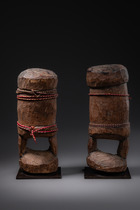 Standing pair of figures, Togo, Losso, Size: H: 17 cm (H: 6.7 inch), ID: 3052387 - 4/4