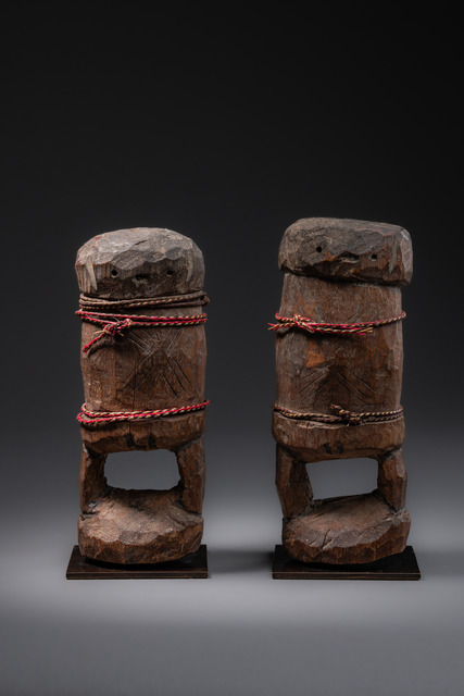 Standing pair of figures, Togo, Losso, Taille: H: 17 cm, ID: 3052387