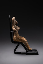 Female Idol, ca. 2600 - 2500 BC, Pakistan, Indus Valley, Mehrgarh, Size: H: 9,5 cm (H: 3.7 inch), ID: 3052395 - 4/5