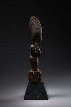 Weibliche Figur, Nigeria, Yoruba, Größe: H: 22 cm (H: 8.7 inch), ID: 3052383 - 4/4