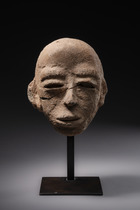 Memorial head, Nigeria, Rio Galma, Size: H: 15 cm (H: 5.9 inch), ID: 3052537 - 3/5