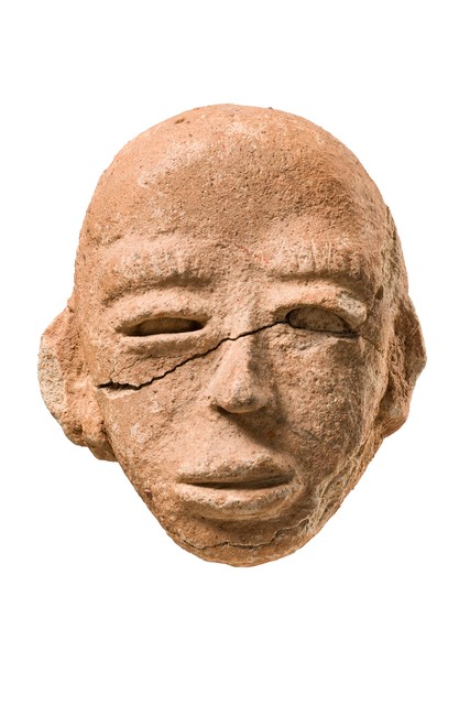 Memorial head, Nigeria, Rio Galma, Size: H: 15 cm (H: 5.9 inch), ID: 3052537