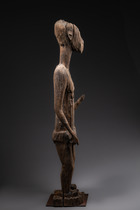 Male tomb figure, Madagascar, Sakalava, Size: H: 99 cm (H: 39.0 inch), ID: 3052393 - 2/5