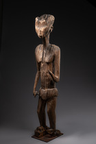 Male tomb figure, Madagascar, Sakalava, Size: H: 99 cm (H: 39.0 inch), ID: 3052393 - 4/5