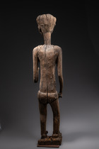 Male tomb figure, Madagascar, Sakalava, Size: H: 99 cm (H: 39.0 inch), ID: 3052393 - 5/5