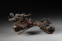 Ornement de casque de samouraï "maedate" en forme de dragon, époque Edo (1603 - 1868), Japon, Taille: L: 27 cm (L: 10.6 inch), ID: 3052769 - 2/6