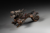 Ornement de casque de samouraï "maedate" en forme de dragon, époque Edo (1603 - 1868), Japon, Taille: L: 27 cm (L: 10.6 inch), ID: 3052769 - 6/6