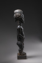 Standing male figure "blolo bian", Côte d'Ivoire, Baule, Size: H: 44,5 cm (H: 17.5 inch), ID: 3052506 - 2/5
