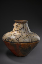 Großes Vorratsgefäß, frühes 20. Jahrhundert, Peru, Shipibo-Conibo, Größe: H: 52 cm D: 57 cm (H: 20.5 inch D: 22.4 inch), ID: 3052573 - 4/5
