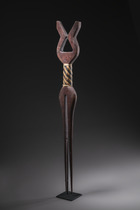 Seltenes zeremonielles Artefakt, Venezuela / Brasilien, Orinoko-Parima-Kultur, Ye’kuana (Yekuana / Yequana), Größe: H: 85 cm (H: 33.5 inch), ID: 3052509 - 4/5