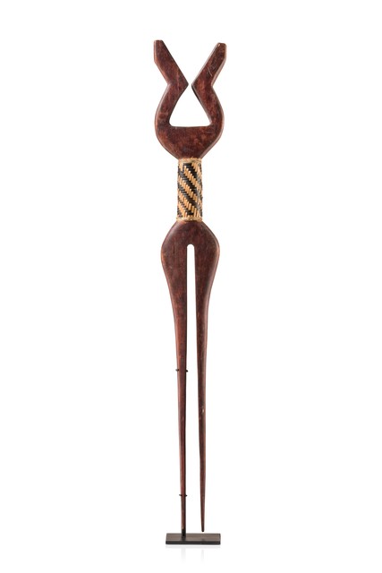 Rare artefact cérémoniel, Vénézuéla / Brésil, culture Orinoco-Parima, Ye'kuana (Yekuana / Yequana), Taille: H: 85 cm (H: 33.5 inch), ID: 3052509