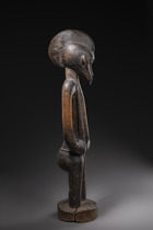 Standing male figure "doogélé", Côte d'Ivoire, Senufo, Size: H: 88,5 cm (H: 34.8 inch), ID: 3052396 - 4/7