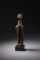 Vogelskulptur "lumbr", Burkina Faso, Lobi, Größe: H: 19,5 cm (H: 7.7 inch), ID: 3052411 - 3/4