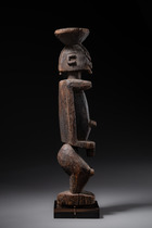 Figur eines "Hermaphroditen", Mali, Dogon, Größe: H: 36 cm (H: 14.2 inch), ID: 3052412 - 3/5