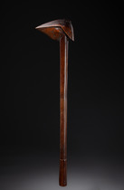 Birdhead club "go porowa ra maru", New Caledonia, Kanak, Size: H: 63,5 cm (H: 25.0 inch), ID: 3052407 - 2/3