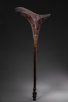 Parrying club "roromaraugi", Solomon Islands, Size: H: 98 cm (H: 38.6 inch), ID: 3052416 - 2/2