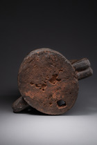 Memorial head, Nigeria, Benin, Size: H: 30 cm (H: 11.8 inch), ID: 3052413 - 6/6