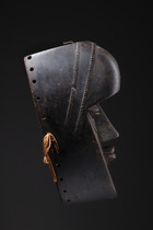 Anthropomorphic face mask, Côte d'Ivoire, Bété, Size: H: 24 cm (H: 9.4 inch), ID: 3052415 - 4/6