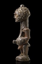 Power figure "nkishi" against small pox, D. R. Congo, Songye, Size: H: 31,5  cm (H: 31,5  cm), ID: 3052403 - 3/8