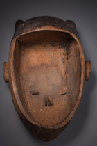 Anthropomorphic mask, Nigeria, Igbo, Size: H: 35 cm (H: 13.8 inch), ID: 3052419 - 5/5