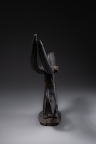 Cimier de danse "chiwara" / "tjiwara" / "ci-wara", Mali, Bamana, Taille: H: 32 cm L: 45 cm (H: 12.6 inch L: 17.7 inch), ID: 3052400 - 5/6