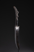 Big ceremonial spoon "wunkirmian" or "wakemia", Côte d'Ivoire, Dan, Size: H: 49 cm (H: 19.3 inch), ID: 3052418 - 4/4