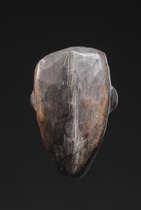 Miniature mask "ma go", Liberia, Mano, Size: H: 7 cm (H: 2.8 inch), ID: 3052405 - 2/4
