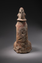 Sculpture zoomorphe en terre cuite, Mali, Ténenkou, Taille: H: 46 cm (H: 18.1 inch), ID: 3052422 - 5/6