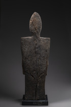 Fragment d'un poteau "togu na", Mali, Dogon, Taille: H: 97 cm (H: 38.2 inch), ID: 3052423 - 2/5