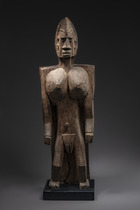 Fragment d'un poteau "togu na", Mali, Dogon, Taille: H: 97 cm (H: 38.2 inch), ID: 3052423 - 4/5