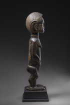 Standing female figure "blolo bla", Côte d'Ivoire, Baule, Size: H: 48 cm (H: 18.9 inch), ID: 3052507 - 5/5
